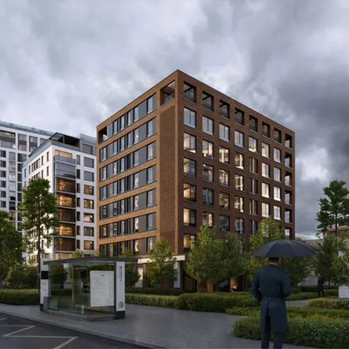 1-к. квартира, 45,1 м², 3/16 эт.