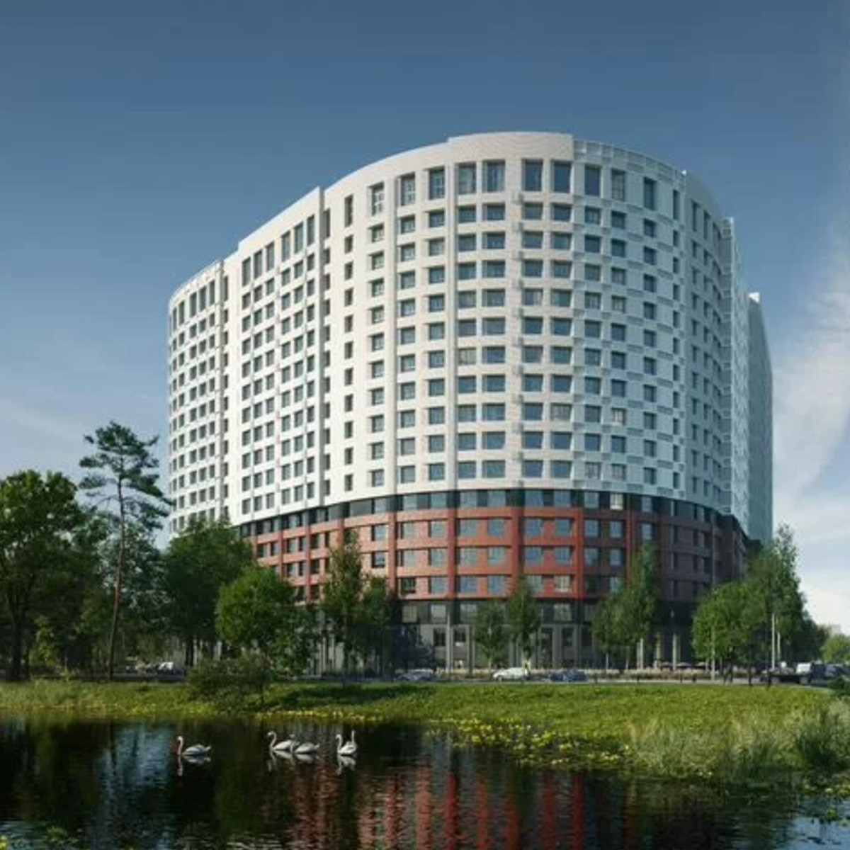 1-к. квартира, 43,1 м², 2/17 эт.