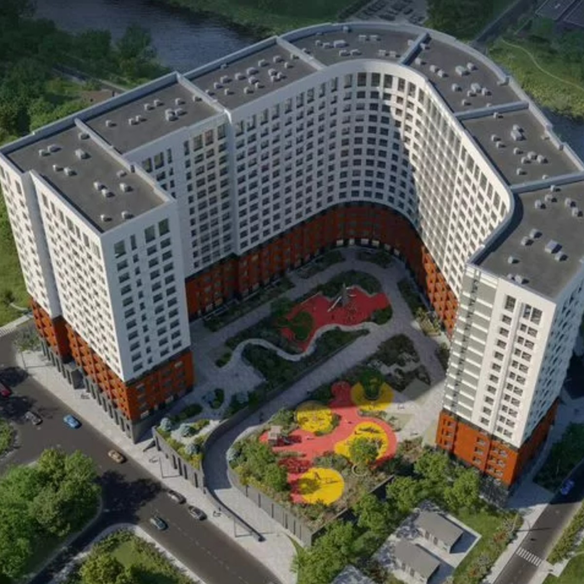 1-к. квартира, 43,1 м², 2/17 эт.