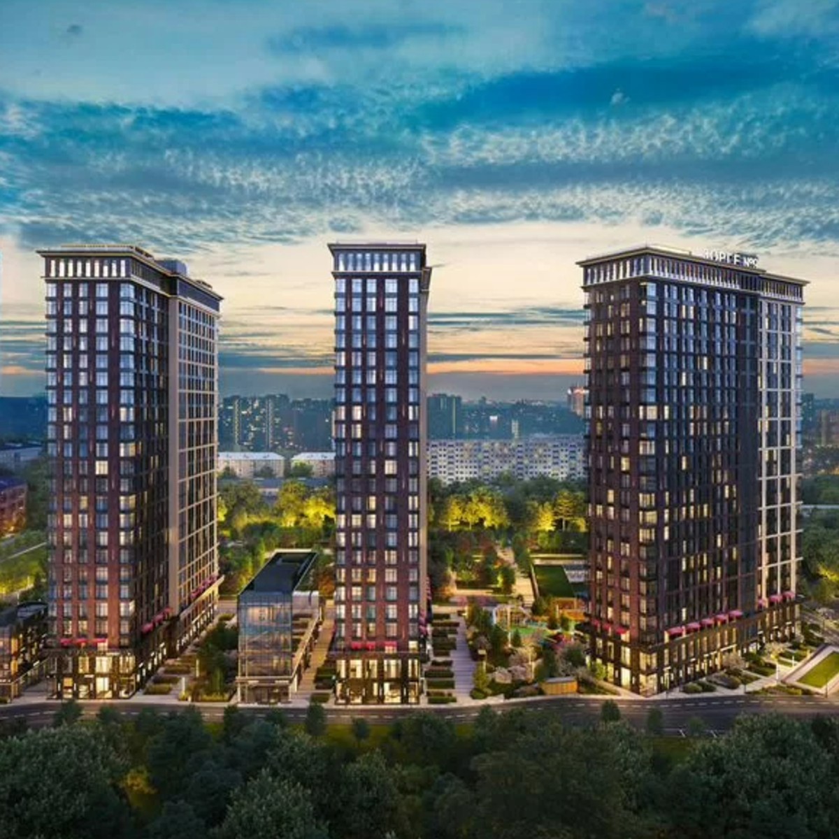 3-к. апартаменты, 81,6 м², 22/23 эт.