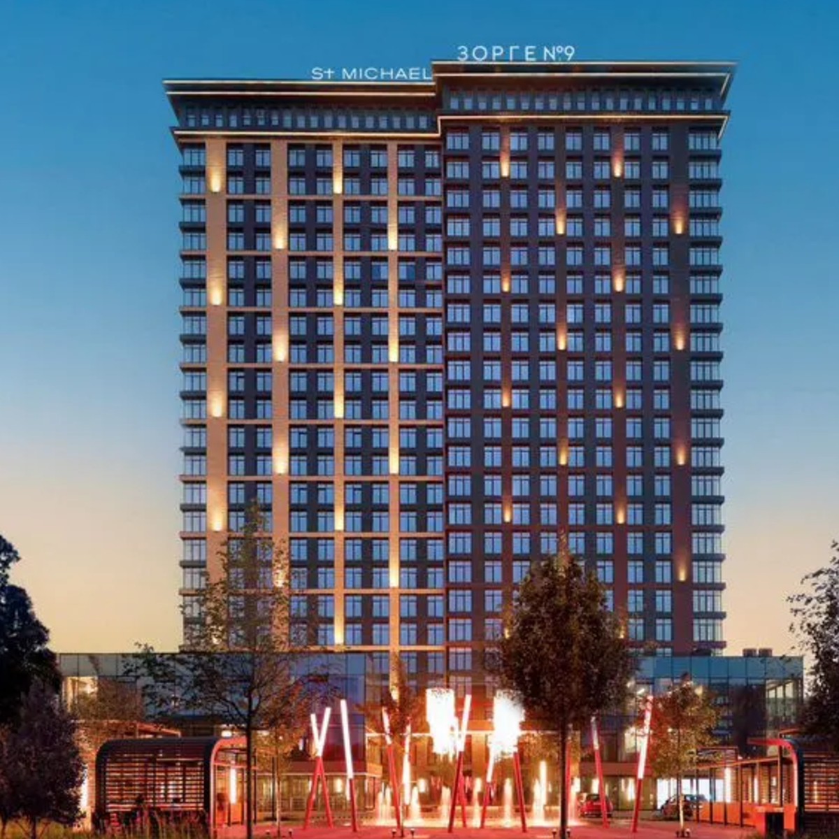 3-к. апартаменты, 81,6 м², 22/23 эт.