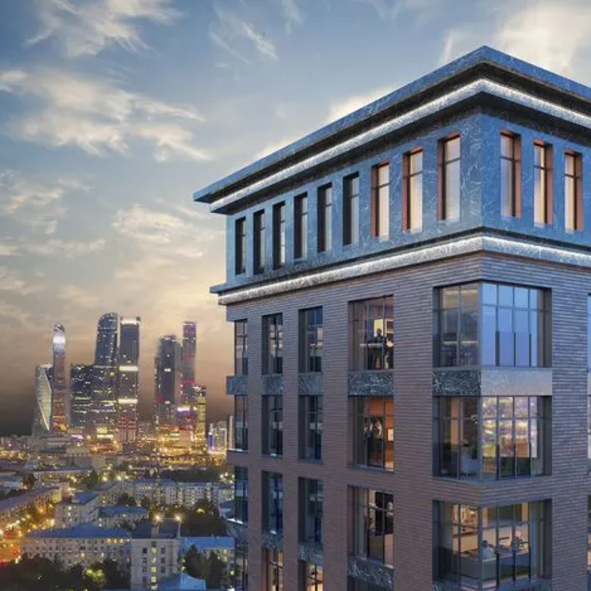 3-к. апартаменты, 81,6 м², 22/23 эт.