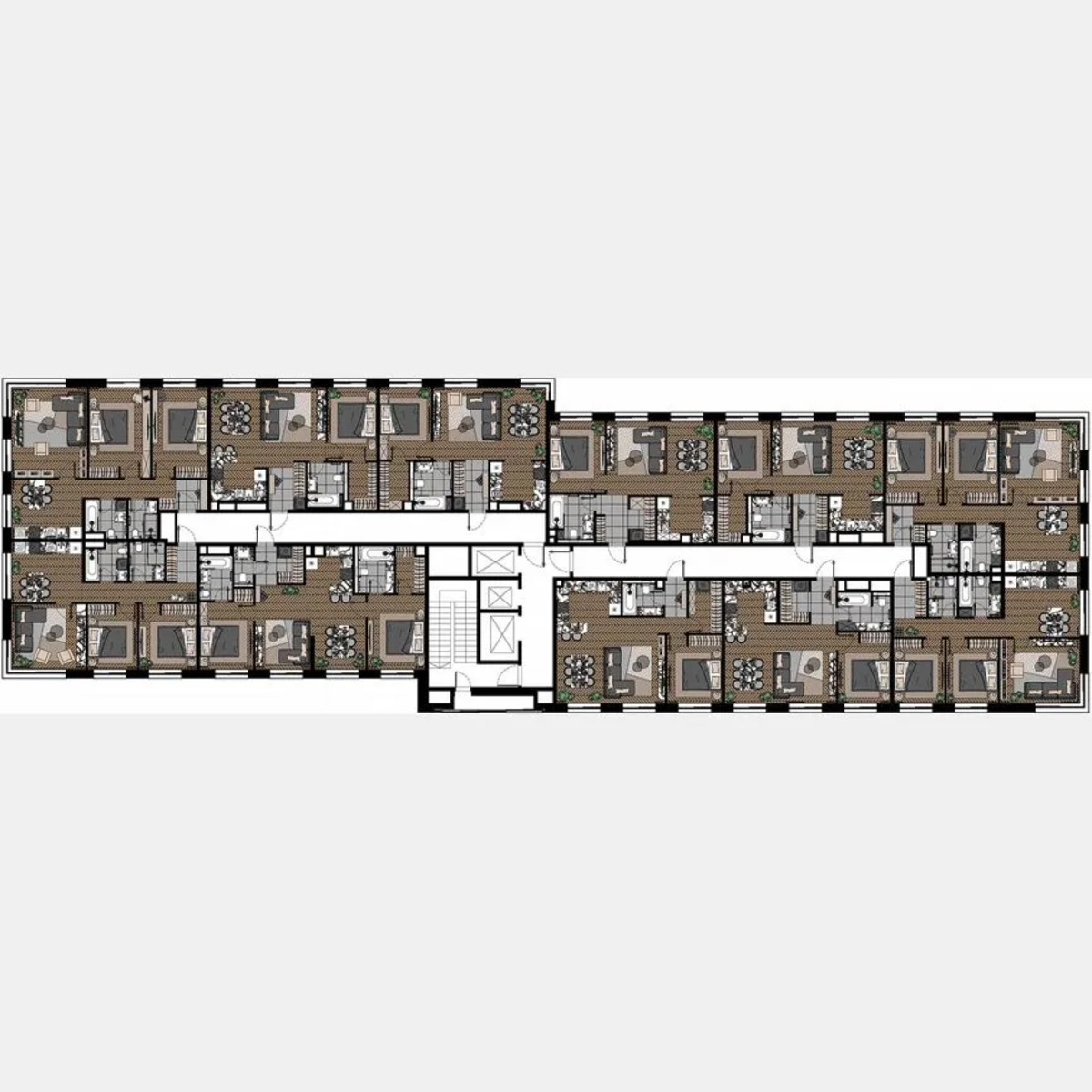 3-к. апартаменты, 81,6 м², 22/23 эт.