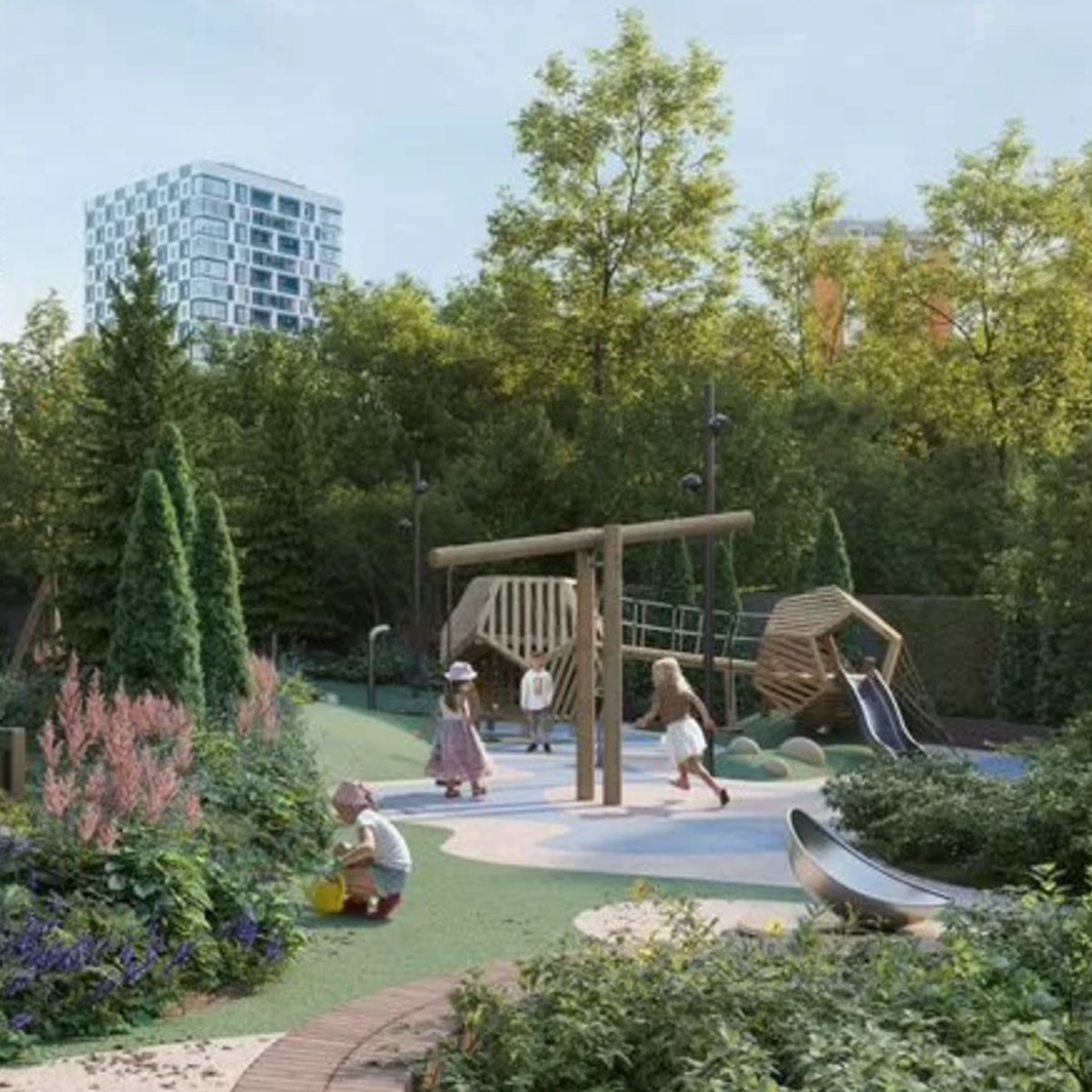 3-к. квартира, 84,4 м², 23/28 эт.