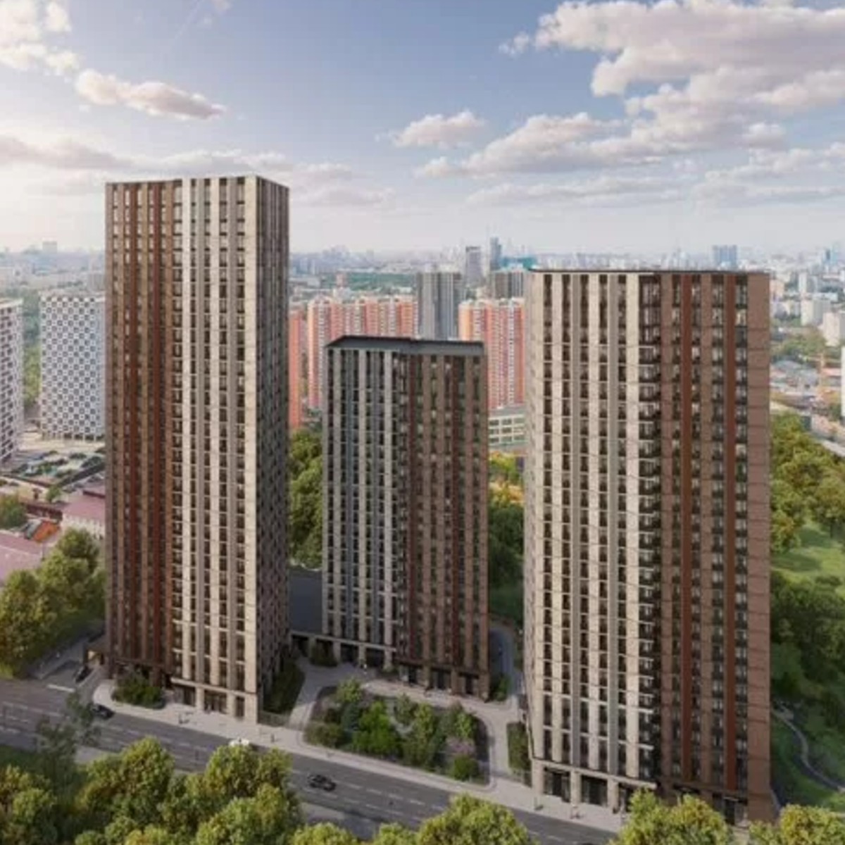 3-к. квартира, 84,4 м², 23/28 эт.